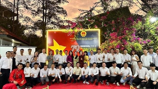 En el acto por el 79º aniversario del Día Nacional de Vietnam en Tanzania. (Foto: VNA)