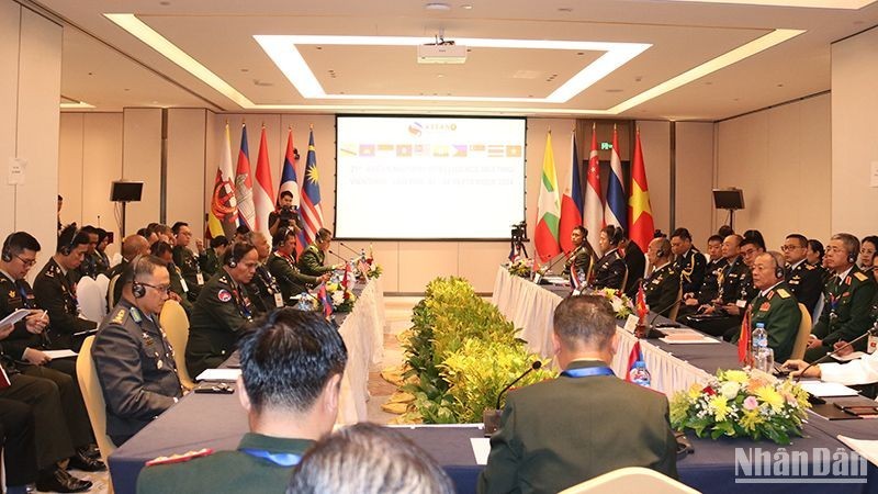 La 21 Conferencia de jefes de Inteligencia Militar de la Asean. 