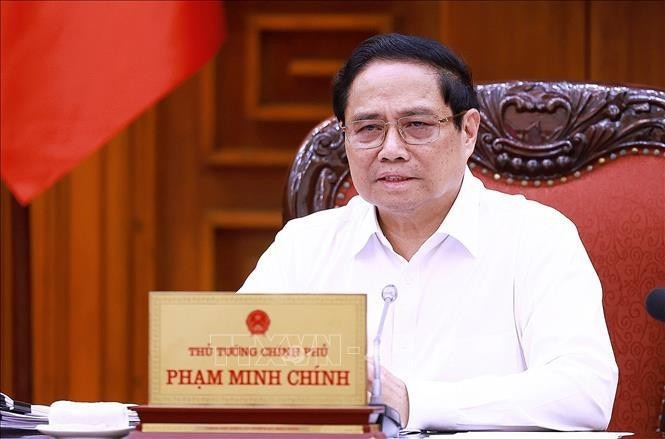 El primer ministro de Vietnam, Pham Minh Chinh. (Foto: VNA)