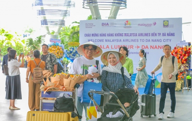 Malaysia Airlines inaugura ruta aérea Kuala Lumpur - Da Nang. (Foto: VNA)