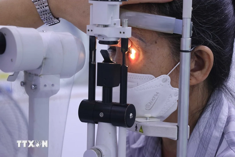 Vietnam eliminó con éxito la enfermedad ocular del tracoma. (Foto: VNA)