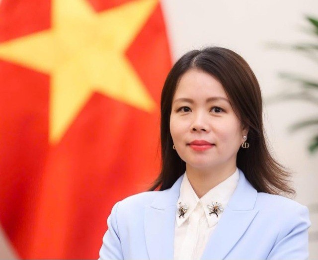 La viceministra de Relaciones Exteriores Nguyen Minh Hang. (Foto: VNA)