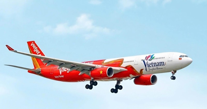 Un avión de Vietjet. (Foto: VNA)