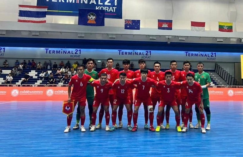 Selección de futsal de Vietnam. (Foto: VFF)