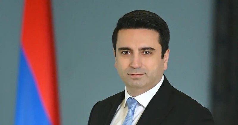 El presidente de la Asamblea Nacional de Armenia, Alen Simonyan. (Foto: 1lurer.am)