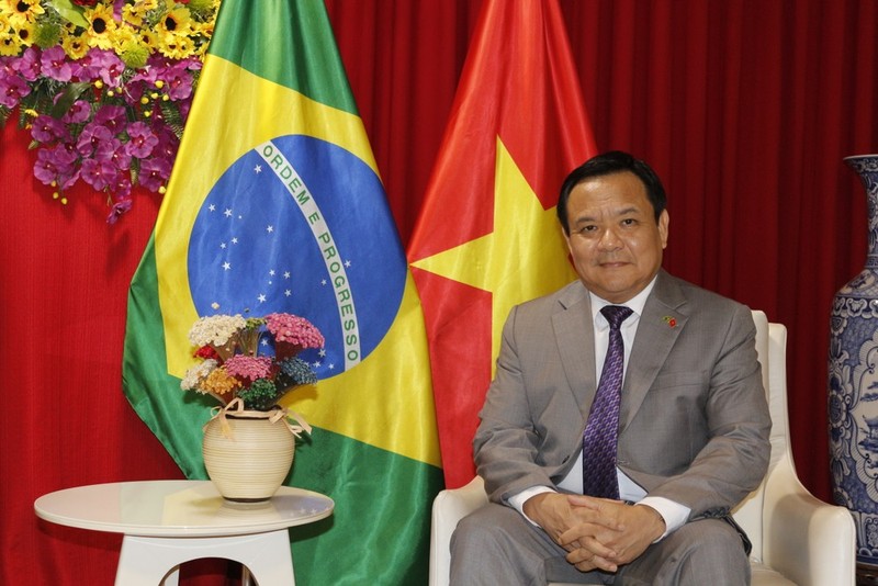 El embajador vietnamita en Brasil, Bui Van Nghi. (Foto: VNA)