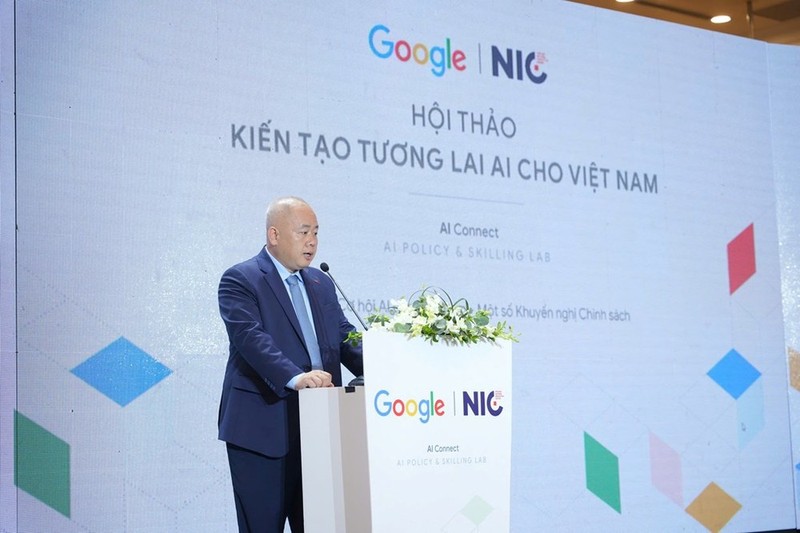 El viceministro de Planificación e Inversiones, Do Thanh Trung, habla en el evento. (Foto: VNA)