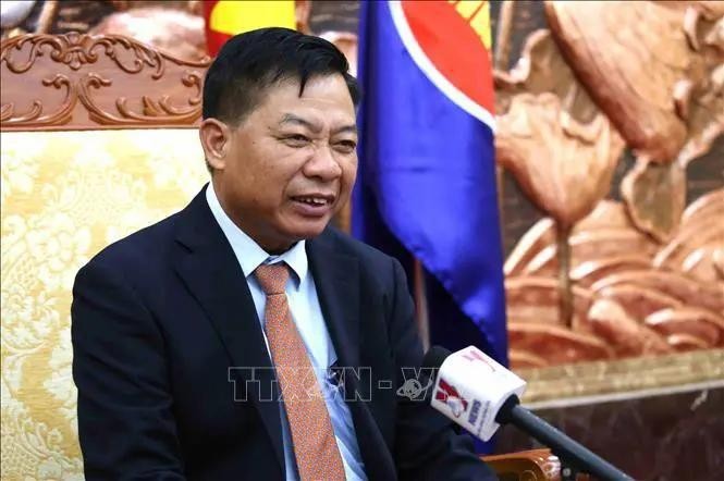 El embajador de Vietnam en Camboya, Nguyen Huy Tang. (Foto: VNA)