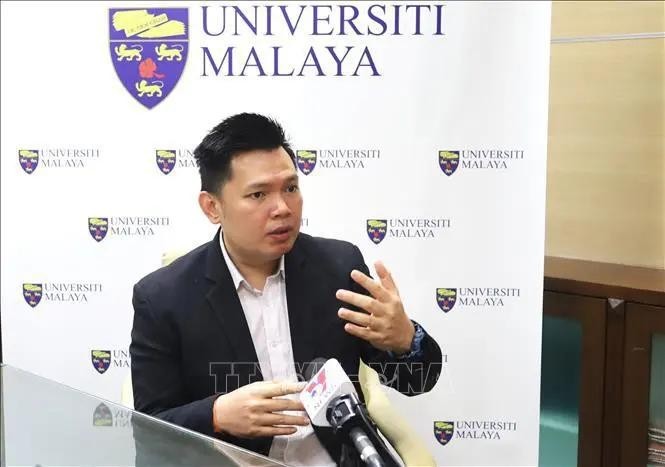 Collins Chong Yew Keat, analista de diplomacia y seguridad de la Universidad de Malaya. (Foto: VNA)