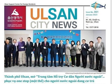 La versión vietnamita de Ulsan City News.