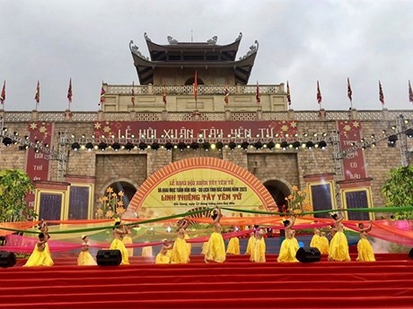 En el acto de inauguración (Fuente: baoquocte.vn)