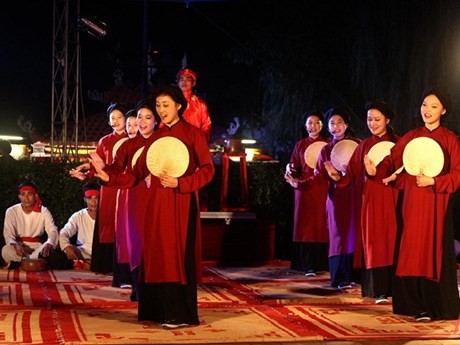 El canto Xoan de Vietnam constituye uno de los patrimonios culturales intangibles de la Unesco (Foto: qdnd.vn)