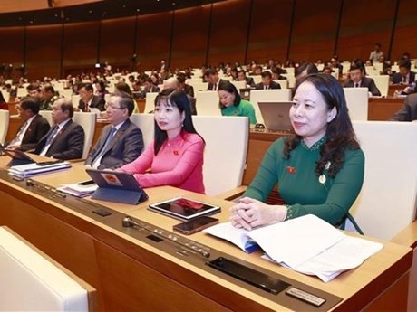 Delegados participantes en la cita (Foto: VNA)