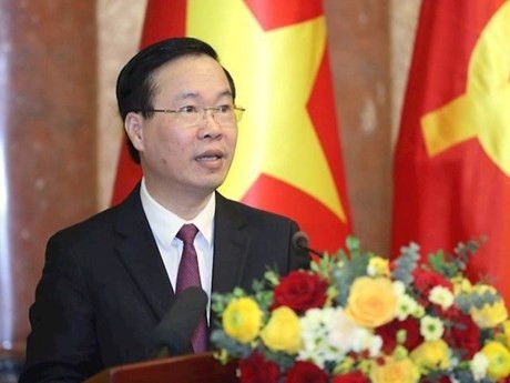 El presidente vietnamita, Vo Van Thuong, (Fuente: nhandan.vn)
