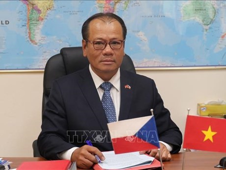 El embajador vietnamita en la República Checa, Thai Xuan Dung (Fuente:VNA)