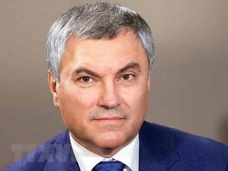 El presidente de la Duma Estatal de Rusia, Vyacheslav Victorovich Volodin (Fuente: VNA) 