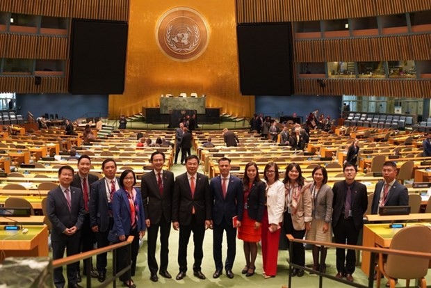 Vietnam fue elegido miembro del Consejo de Derechos Humanos de las Naciones Unidas para el período 2023-2025. (Fotografía: VNA)