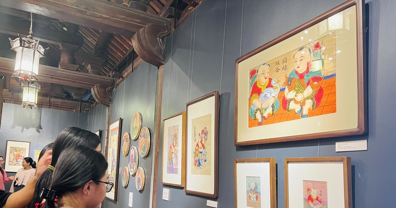 Los valores artísticos de las pinturas populares de Hang Trong 