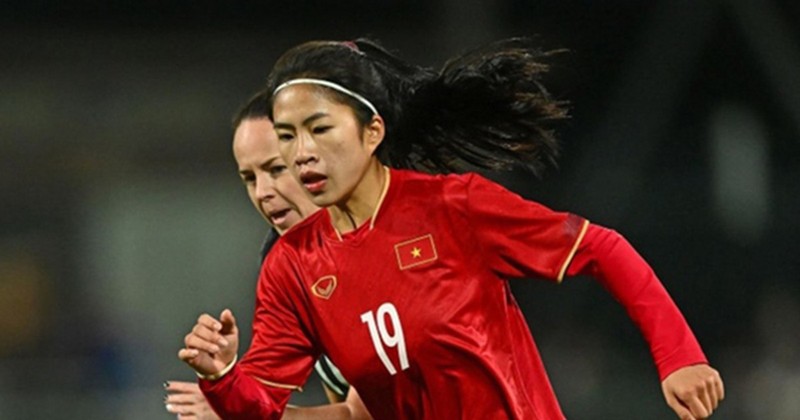 Thanh Nha deja una fuerte impresión gracias a su gol contra la selección alemana femenina. 