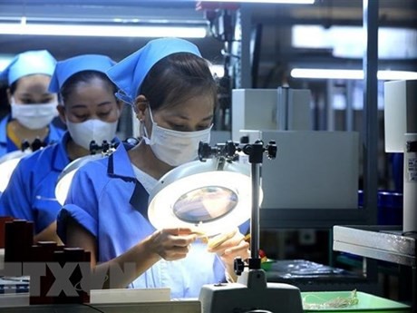 Vietnam intensifica el sector electrónico (Fuente:VNA)