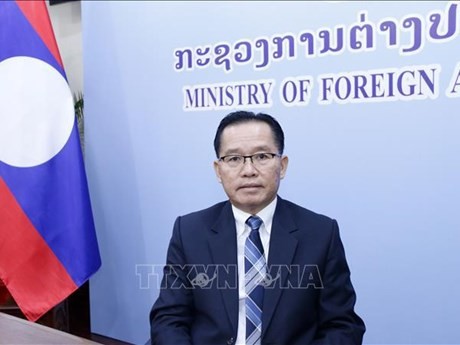 El viceministro de Relaciones Exteriores de Laos Thongphane Savanphet. (Fuente: VNA)