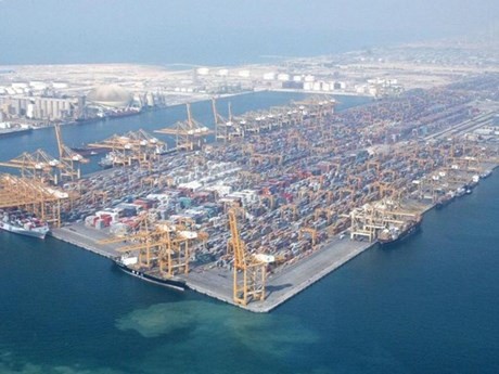 El puerto de exportación e importación de mercancías de EAU. (Fuente: jasindologistics)
