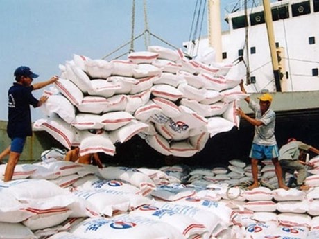 Sacos de arroz para la exportación (Foto: vtc.vn)