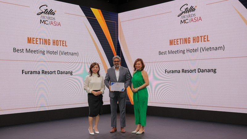 Furama Resort Da Nang honrado como mejor hotel para convenciones en Vietnam 2023.