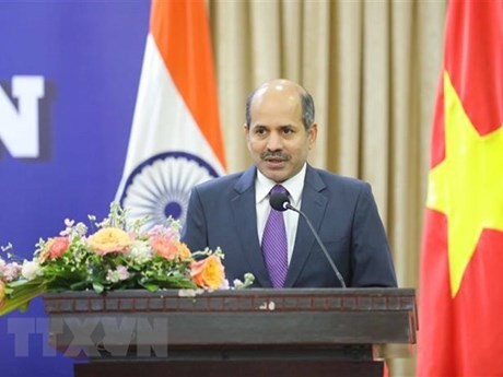 Sandeep Arya, embajador de la India (Fuente: VNA)