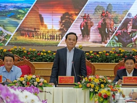 El viceprimer ministro Tran Luu Quang en la cita. (Fuente: VNA)