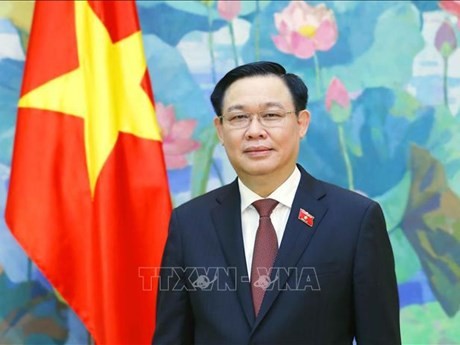 El presidente de la Asamblea Nacional de Vietnam, Vuong Dinh Hue (Fuente: VNA)