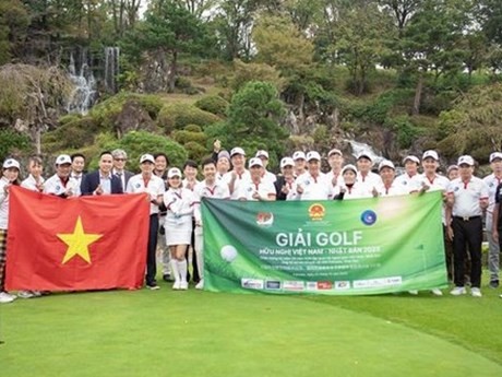 El Torneo de Golf de la Amistad Vietnam-Japón 2023 (Foto: VNA)