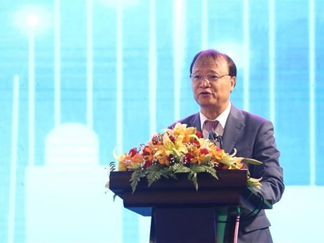 El viceministro de Industria y Comercio Do Thang Hai en el evento (Fuente:VNA)