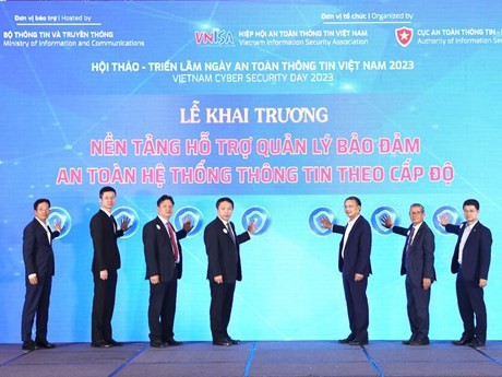 Lanzan en Vietnam plataforma de apoyo a seguridad de información por niveles (Fuente:VNA)