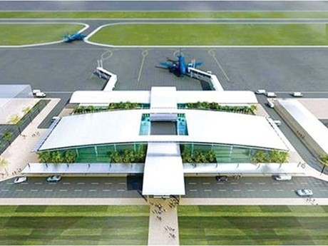 Perspectiva del aeropuerto de Quang Tri. Foto: baoquangtri.vn
