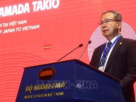 El embajador de Japón en Vietnam, Yamada Takio (Fuente: VNA)