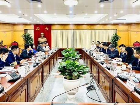 En la reunión (Foto: www.most.gov.vn)