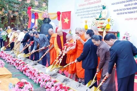 Comienza restauración de la pagoda Phat Tich en Vientiane