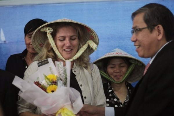 Binh Dinh recibe a primeros turistas extranjeros en 2024
