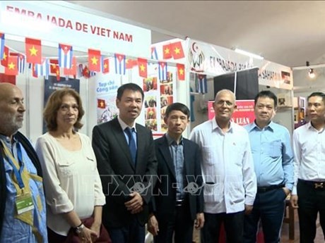 Presentan el espacio vietnamita en la la XXXII Feria Internacional del Libro de La Habana. (Fuente: VNA)