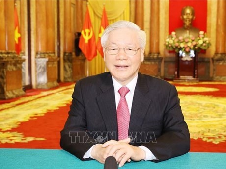 El secretario general del Partido Comunista de Vietnam, Nguyen Phu Trong (Foto: VNA)