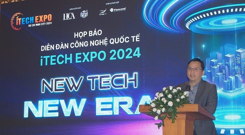 Lam Nguyen Hai Long, presidente de HCA, en la conferencia de prensa. (Foto: Hanoimoi)