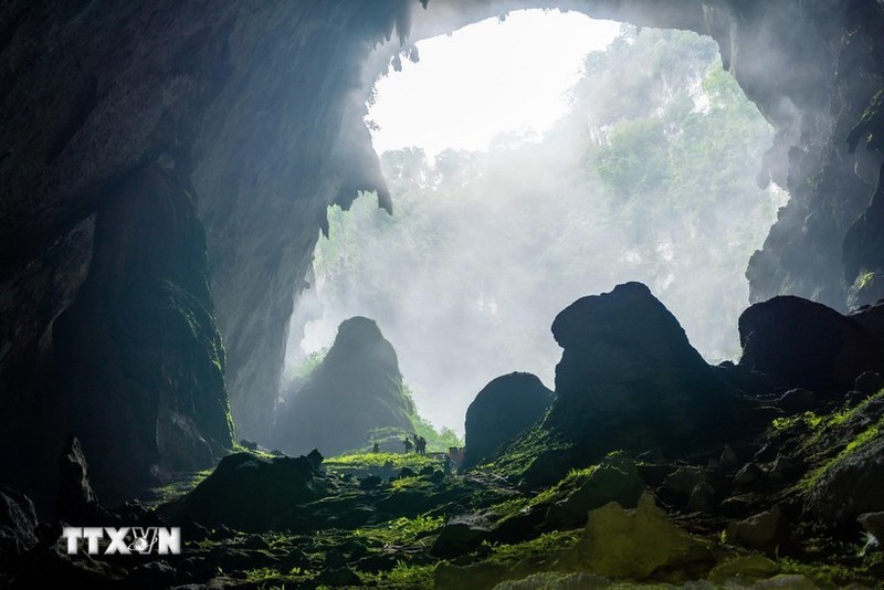 La cueva de Son Doong, en la provincia centrovietnamita de Quang Binh. (Fuente: VNA)