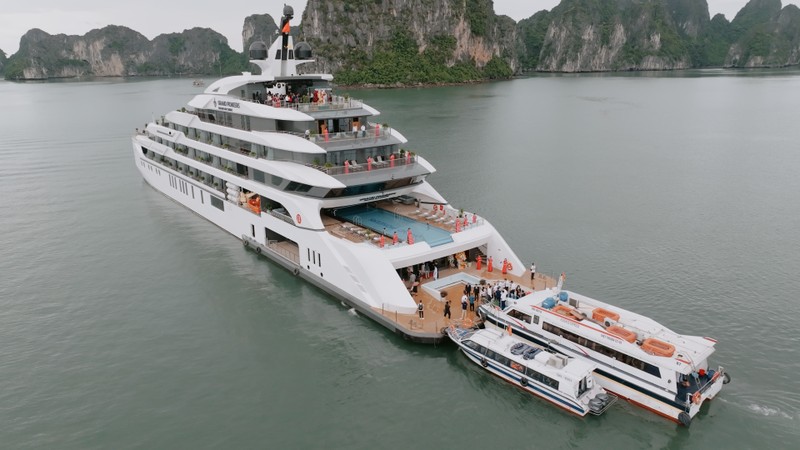 Cruceros en la Bahía de Ha Long (Foto: VNA)