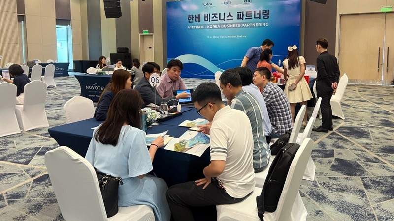 Empresas vietnamitas interesadas en productos industriales y tecnológicos surcoreanos 