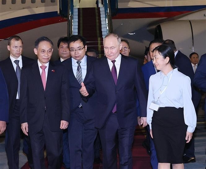 Las visitas del presidente Vladimir Putin a Vietnam