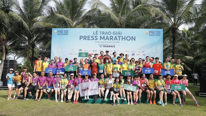 Press Marathon, mayor festival deportivo para periodistas vietnamitas