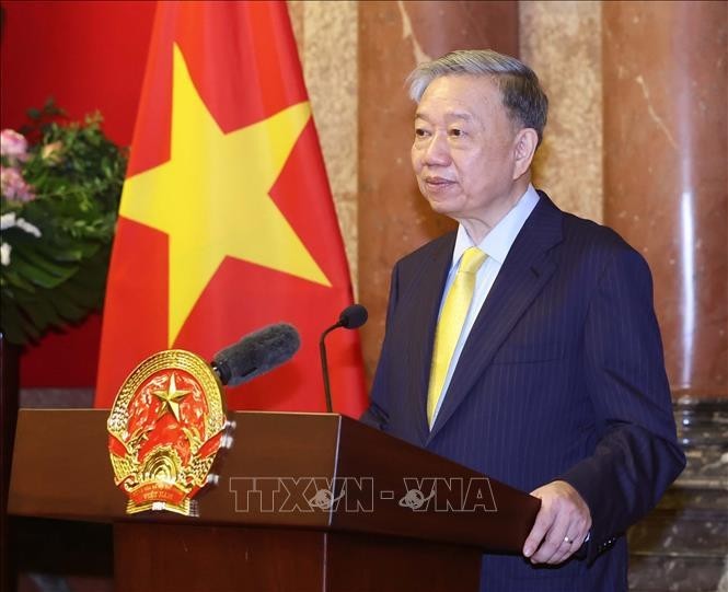 El presidente vietnamita, To Lam. (Foto: VNA)