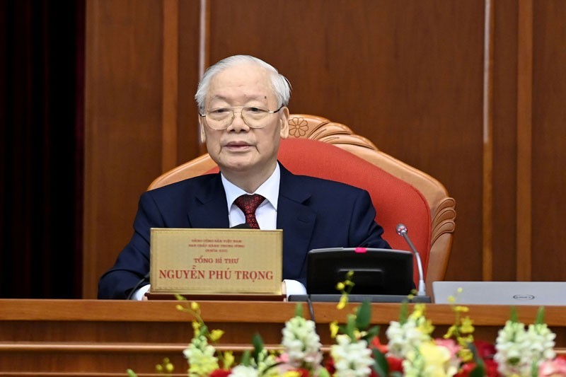 El secretario general del Partido Comunista de Vietnam (PCV), Nguyen Phu Trong.