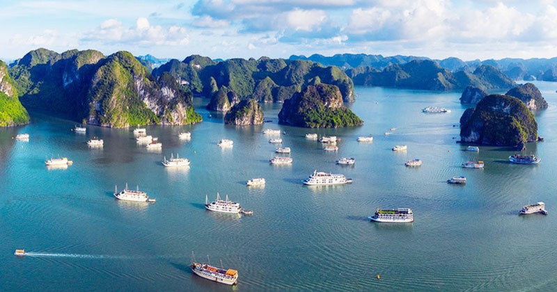 La bahía de Ha Long.